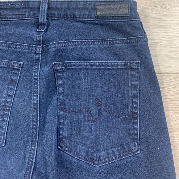 AG The Harper Essential Straight Raw Hem Ankle Jeans - Picture 4 of 11